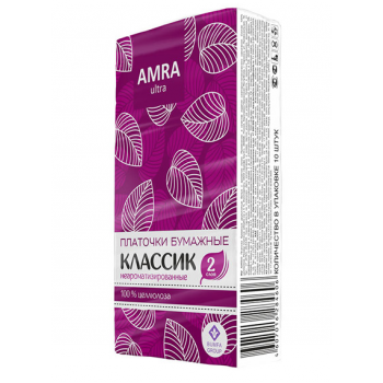 Amra Платочки бумажные №10 (Бумфа Групп)