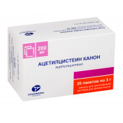 Ацетилцистеин 0,2 №20 пак гран д/р-ра (канонфарма продaкшн зао)