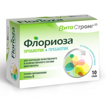 Витастронг Флориоза саше 1,7г №10 (Farmaceutici Procemsa S.p.a) Витастронг Флориоза саше 1,7г №10 (Farmaceutici Procemsa S.p.a)