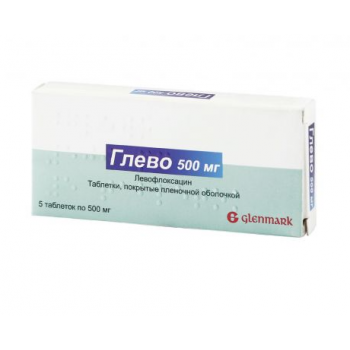 Глево таб 500мг №5 (Glenmark)