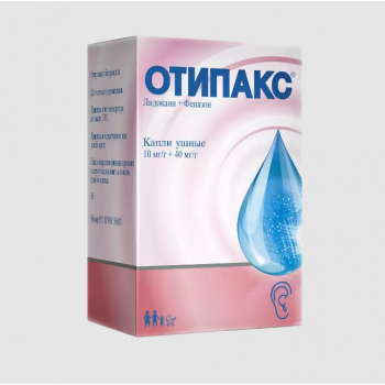 Отипакс ушные капли 16г (Biocodex) Отипакс ушные капли 16г (Biocodex)