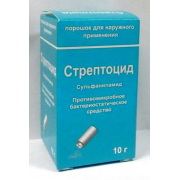 Стрептоцид 10,0 пор д/нар прим банка с дозат (лекарь)