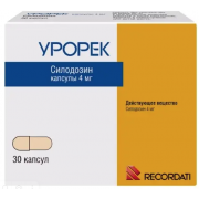 Урорек 0,004 n30 капс (рекордати хим. и фарм.индустрия с.п.а.)