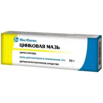 Цинковая мазь 30г (Московская фармфабрика)