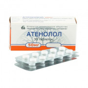 Атенолол 0,05 n30 табл (борисовский змп)