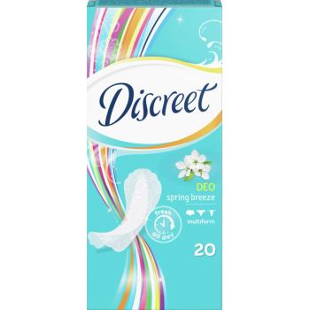 DISCREET ПРОКЛАДКИ DEO SPRING  BREEZ MULTIFORM N20 (Проктер энд Гэмбл)