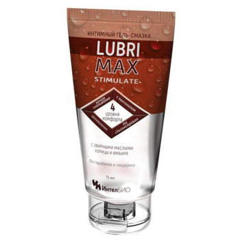 LUBRIMAX STIMULATE ГЕЛЬ-СМАЗКА ИНТИМ 75МЛ (ИнтелБИО)