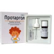 Протаргол 0,2 n1 флак пор д/р-ра д/мест прим + раст-ль (кировская фф)