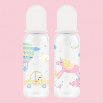 LUBBY (Бутылочка с силикон соской Джаст Лабби 250 мл 27987   ) Компания К ООО