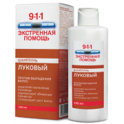911 шампунь луковый против выпадения волос 150мл (мирролла)