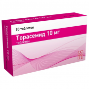 Торасемид таб 10мг №30 (макиз-фарма)