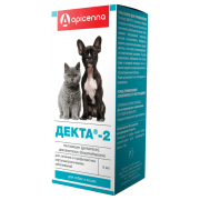 Декта-2 капли глазные для кошек и собак 5мл (апиценна)