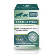 Пчелодар гель крепкие зубки для обработки десен собак и кошек 25г
