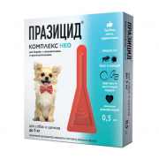 Празицид комплекс нео капли для собак и щенков до 5кг 0,5мл №1 (апиценна)