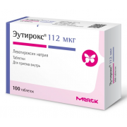 Эутирокс таб 112мкг №100 (merck)