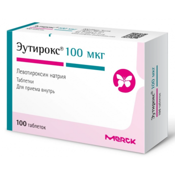 Эутирокс таб 100мкг №100 (Merck)