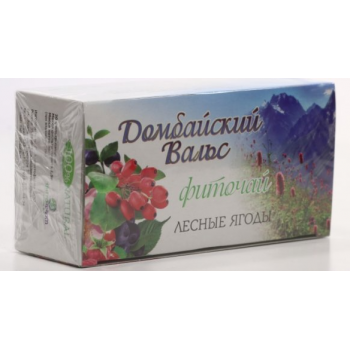 Чай Домбайский вальс Лесные ягоды 1,5г №20 ф/п (Фитофарм ПКФ ООО)